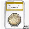 1921 Morgan Silver Dollar PGA MS67+