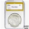 1926 Silver Peace Dollar PGA MS64