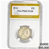 Image 1 : 1910 Barber Quarter PGA PR68 DCAM