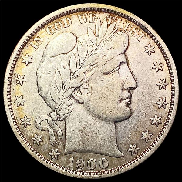 1900-O Barber Half Dollar NEARLY UNCIRCULATED