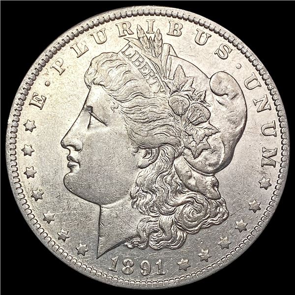 1891-O Morgan Silver Dollar CLOSELY UNCIRCULATED
