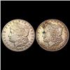 Image 1 : [2] 1878-S&1890-S Morgan Silver Dollar CLOSELY UNCIRCULATED