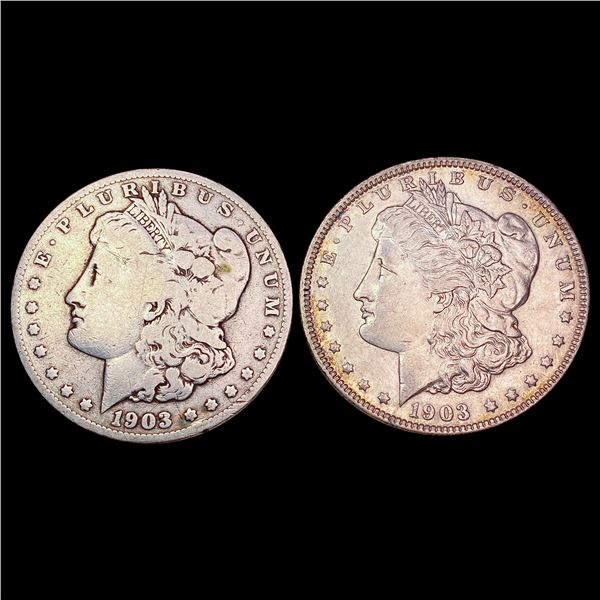 [2] 1903 Morgan Silver Dollar NICELY CIRCULATED