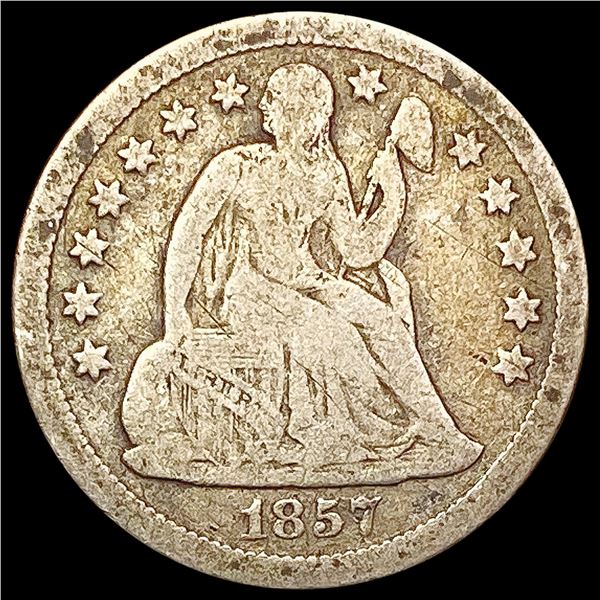 1857-O Seated Liberty Dime LIGHTLY CIRCULATED