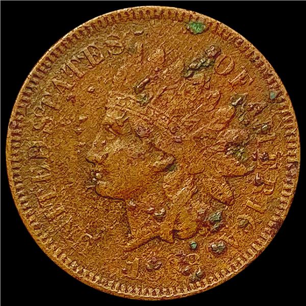 1868 Indian Head Cent LIGHTLY CIRCULATED