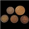 Image 2 : [5] 1863 Varied Civil War Tokens Lot HIGH GRADE