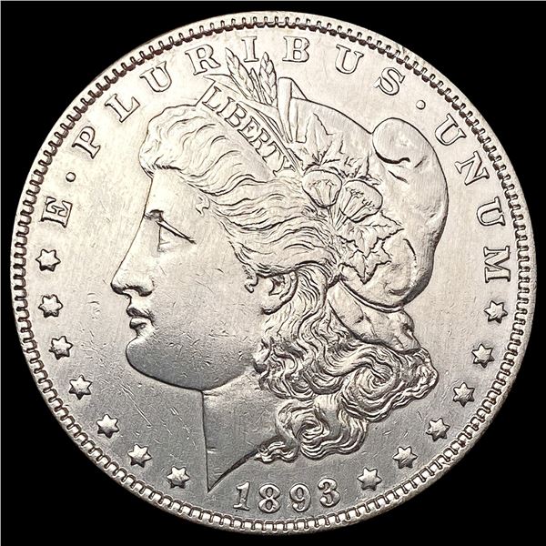 1893 Morgan Silver Dollar CLOSELY UNCIRCULATED
