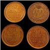Image 2 : [4] 1902-1912 Varied US Cents Lot [4 Coins] UNCIRCULATED