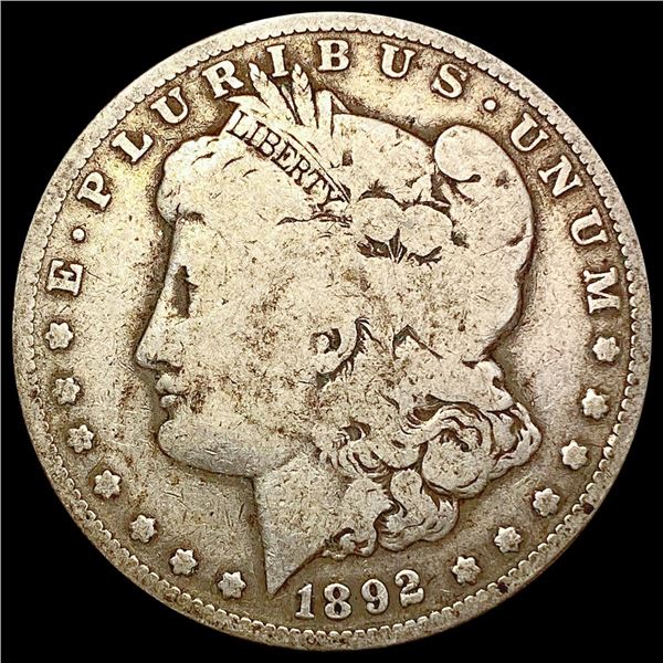 1892-S Morgan Silver Dollar NICELY CIRCULATED