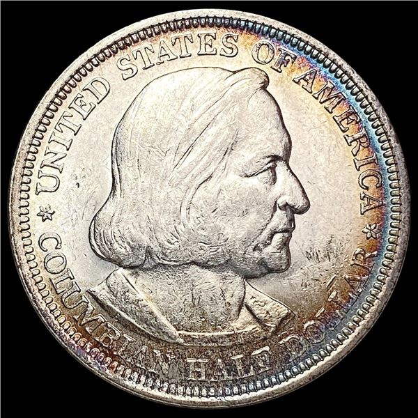 1892 Columbian Expo Half Dollar CHOICE BU