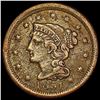 1851 Braided Hair Large Cent LIGHTLY CIRCULATED