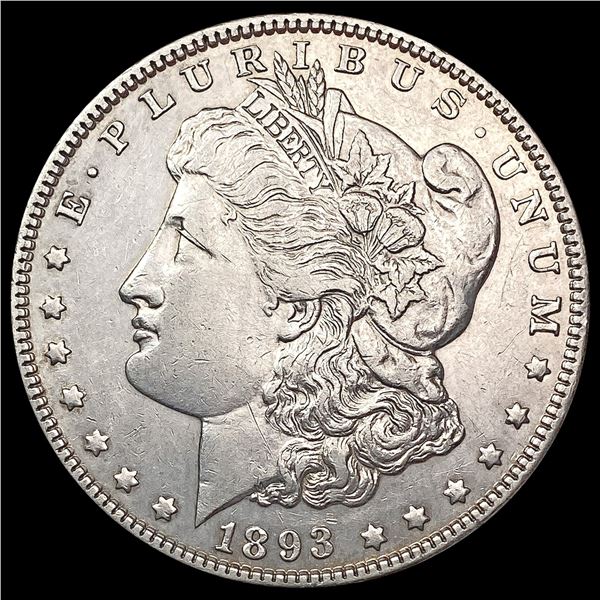 1893 Morgan Silver Dollar CLOSELY UNCIRCULATED