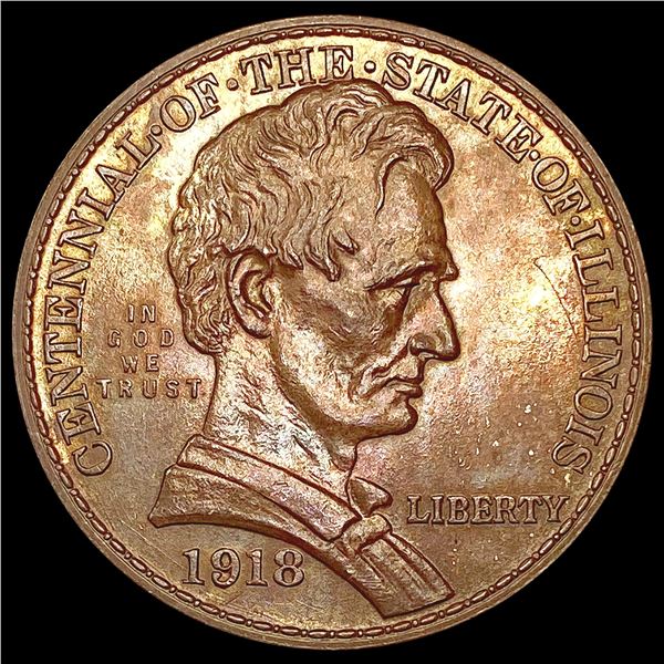 1918 Illinois Half Dollar UNCIRCULATED