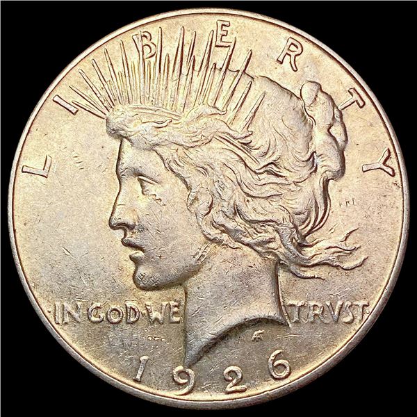 1926-S Silver Peace Dollar CLOSELY UNCIRCULATED