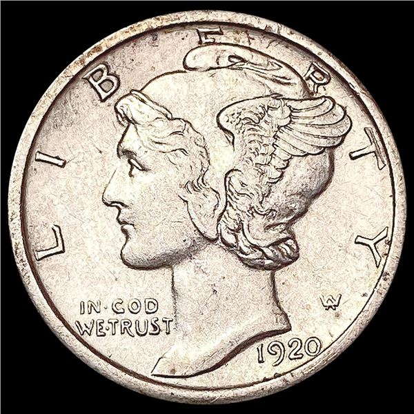 1920-D Mercury Dime UNCIRCULATED