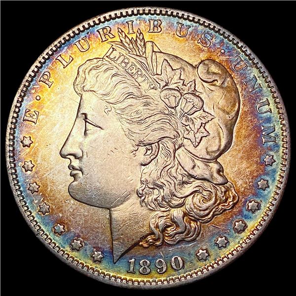 1890-S Morgan Silver Dollar CLOSELY UNCIRCULATED
