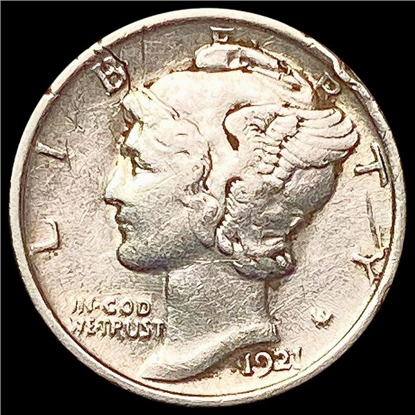 1921 Mercury Dime CLOSELY UNCIRCULATED