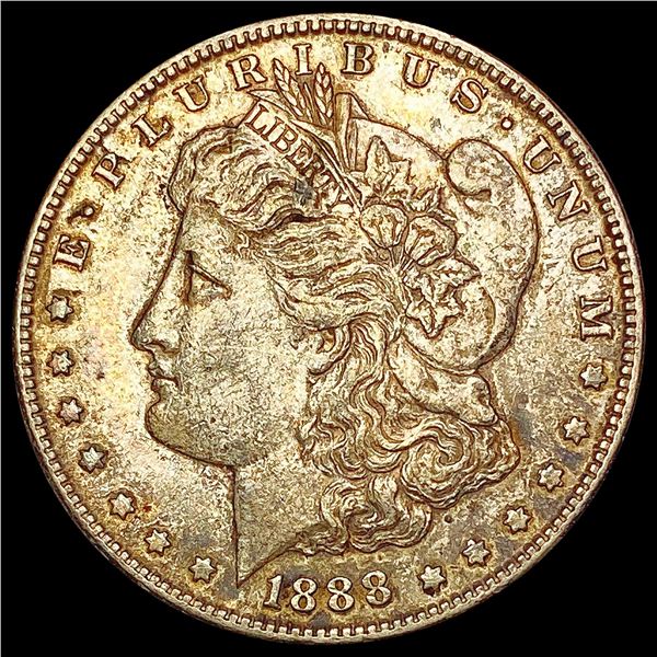 1888-S Morgan Silver Dollar CLOSELY UNCIRCULATED