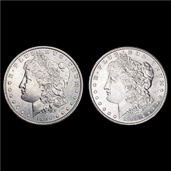 [2] 1890-S Morgan Silver Dollar UNCIRCULATED