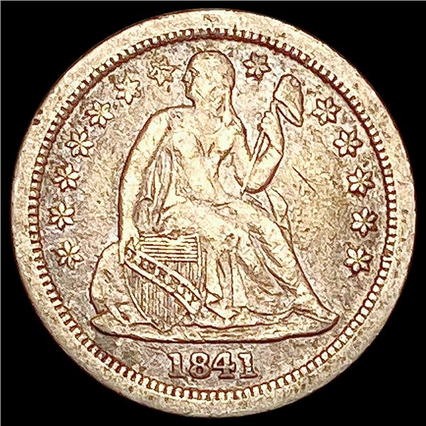 1841-O Seated Liberty Dime LIGHTLY CIRCULATED
