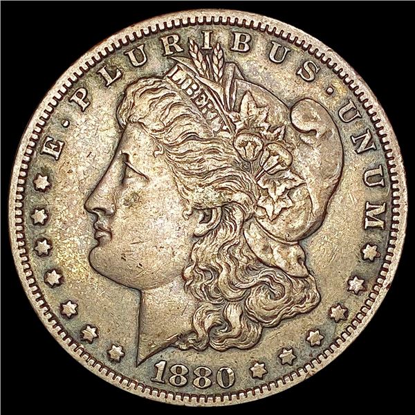 1880-CC Morgan Silver Dollar CLOSELY UNCIRCULATED