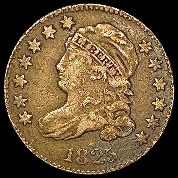 1825 Capped Bust Dime LIGHTLY CIRCULATED