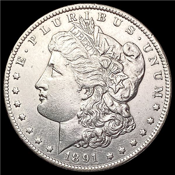 1891-CC Morgan Silver Dollar UNCIRCULATED