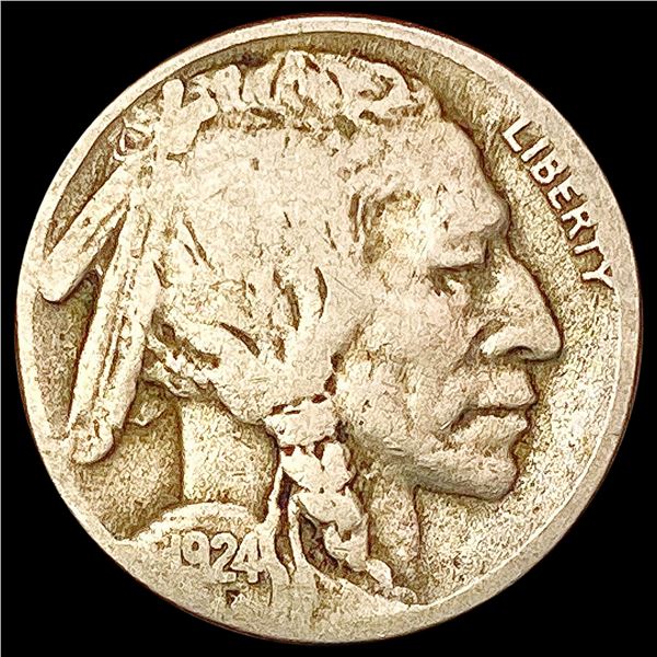 1924-S Buffalo Nickel LIGHTLY CIRCULATED