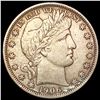 Image 1 : 1906 Barber Half Dollar CLOSELY UNCIRCULATED