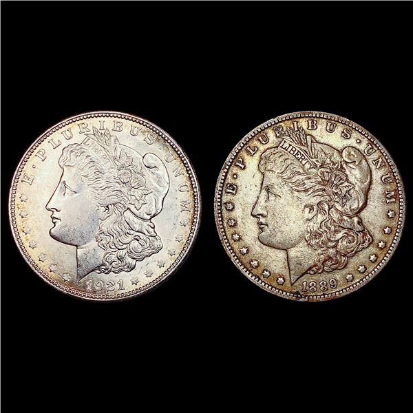 [2] 1889-1921 Morgan Silver Dollar HIGH GRADE