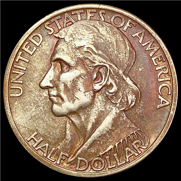1935 Boone Half Dollar CHOICE AU