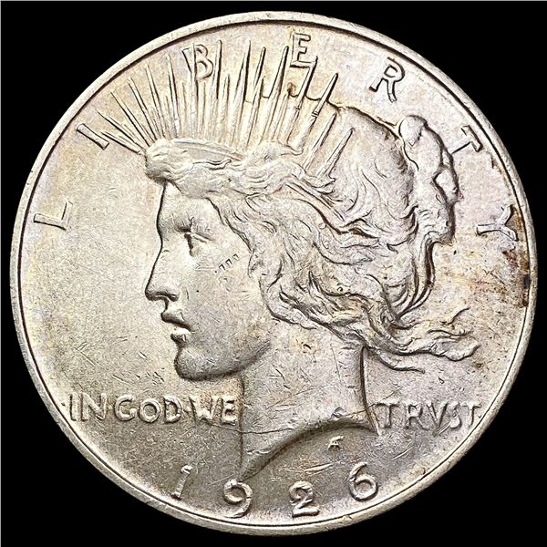 1926-D Silver Peace Dollar CLOSELY UNCIRCULATED