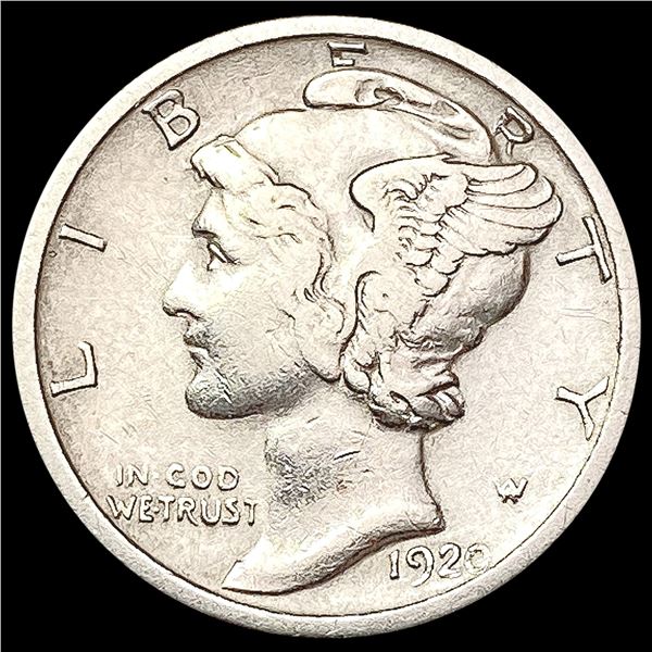 1920-S Mercury Dime CLOSELY UNCIRCULATED