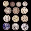 Image 1 : [12]1838-1976 Varied US Coins 5C-25C HIGH GRADE