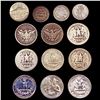Image 2 : [12]1838-1976 Varied US Coins 5C-25C HIGH GRADE