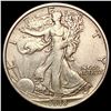 1918-D Walking Liberty Half Dollar LIGHTLY CIRCULATED