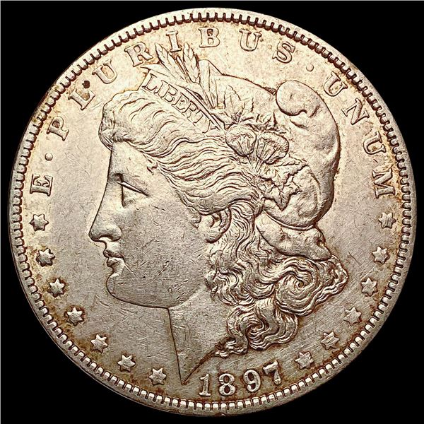 1897-O Morgan Silver Dollar CLOSELY UNCIRCULATED