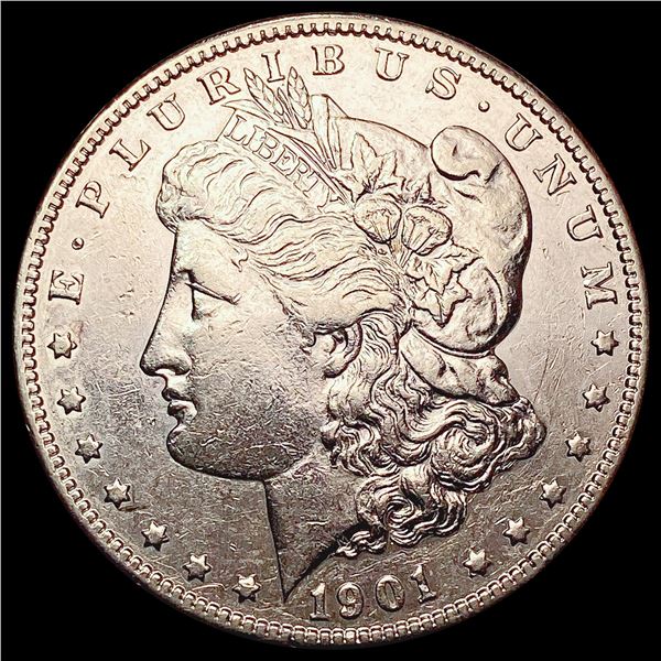 1901-S Morgan Silver Dollar CHOICE AU