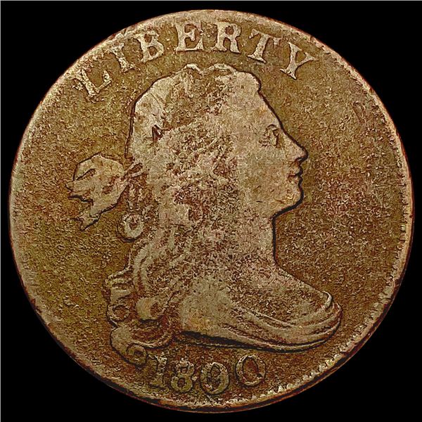 1800 Draped Bust Large Cent NICELY CIRCULATED