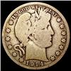 Image 1 : 1914 Barber Half Dollar NICELY CIRCULATED