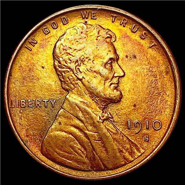 1910-S Wheat Cent CLOSELY UNCIRCULATED
