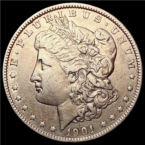1901 Morgan Silver Dollar CLOSELY UNCIRCULATED