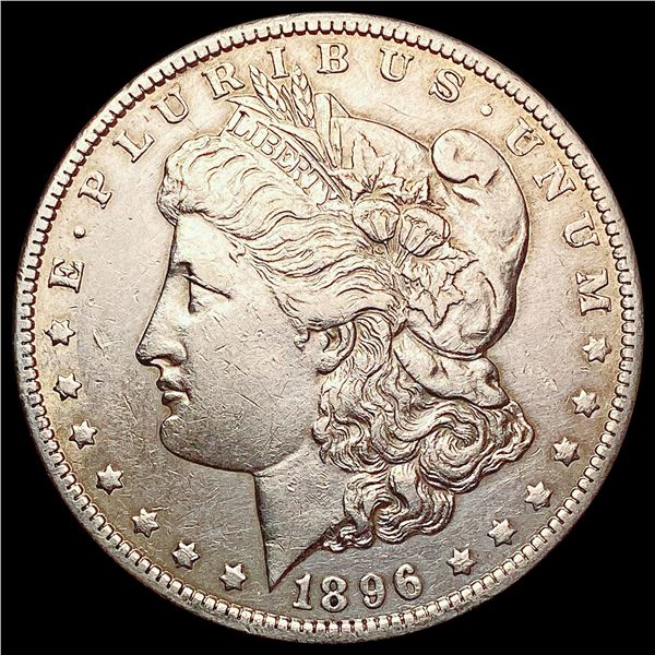 1896-O Morgan Silver Dollar NEARLY UNCIRCULATED