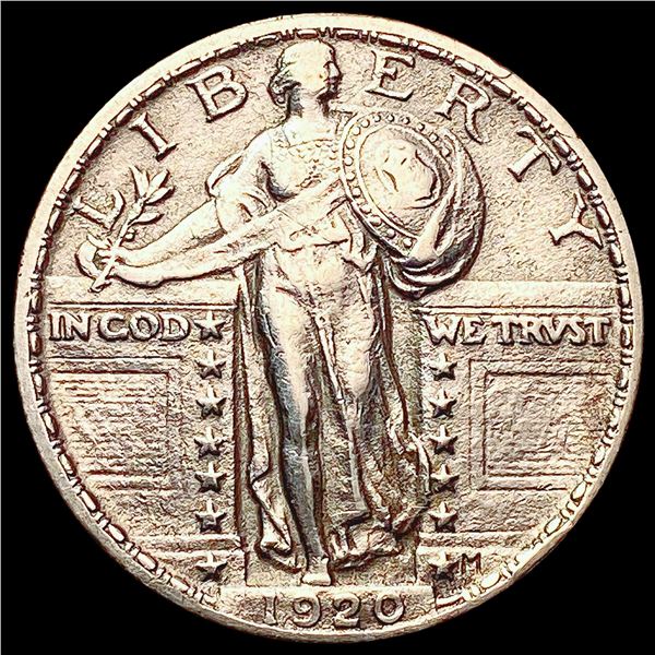 1920 Standing Liberty Quarter CHOICE AU