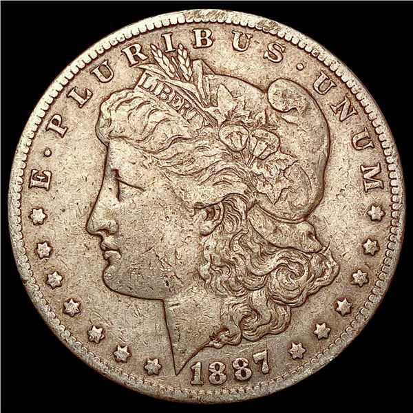 1887-S Morgan Silver Dollar UNCIRCULATED