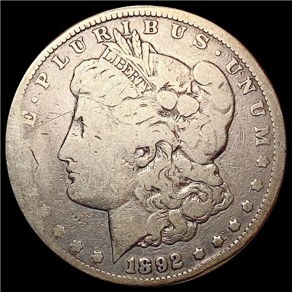 1892-CC Morgan Silver Dollar NICELY CIRCULATED