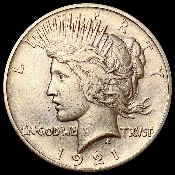 1921 Silver Peace Dollar CLOSELY UNCIRCULATED