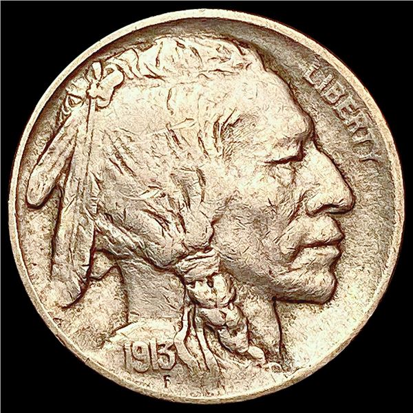 1913-S TY2 Buffalo Nickel CLOSELY UNCIRCULATED