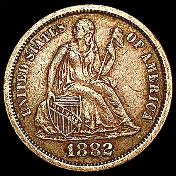 1882 Seated Liberty Dime CLOSELY UNCIRCULATED