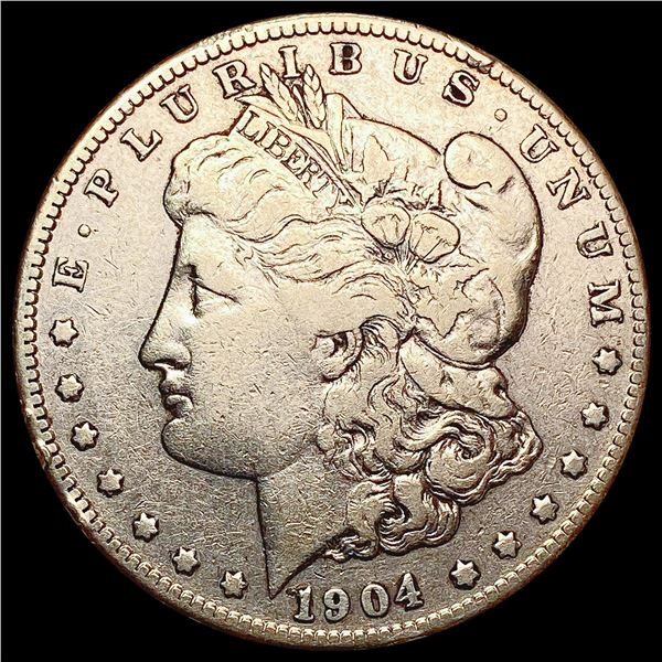 1904-S Morgan Silver Dollar LIGHTLY CIRCULATED